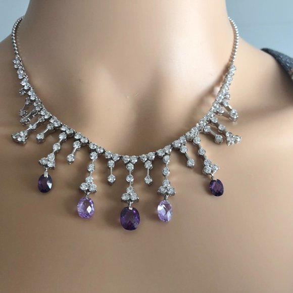 Crystal necklace - Picture 13 of 16